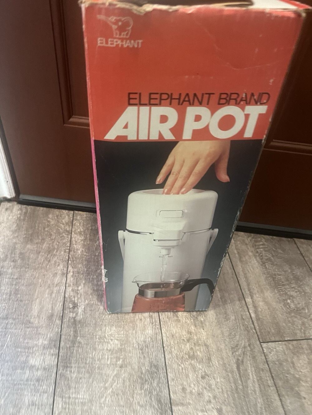 Vintage Elephant Air Pot VE-2500 Luna Flower Retro 1970s Floral Dispenser
